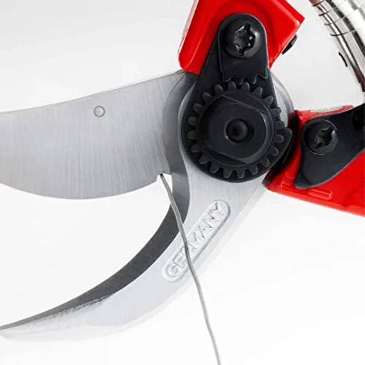 Berger Bypass Klassik 1200 mit austauschbarer Klinge und Metallkörper mittelgroß Gartenschere – Bild 5