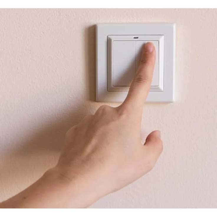 Shelly Abdeckrahmen SHELLY Wandtaster-Adapter 232791, 4-fach, für Legrand & Shelly Rahmen, Elfenbein – Bild 2