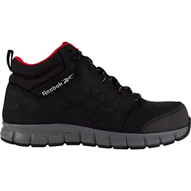 Reebok Excel Light Sicherheitsschuhe IB1037-1S3, S3 SRC HRO, schwarz, Größe 42 mit Aluminiumkappe und MemoryTech-Einlegesohle – Bild 2