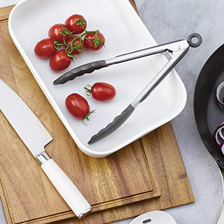 Sambonet Grillzange, Edelstahl, 23 cm, grau – Bild 3