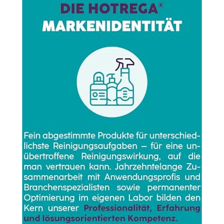 HOTREGA® Duschkabinenreiniger, 500ml Kalkentferner für Glas und Kunststoff, hygienisch sauber mit Frischeduft – Bild 4