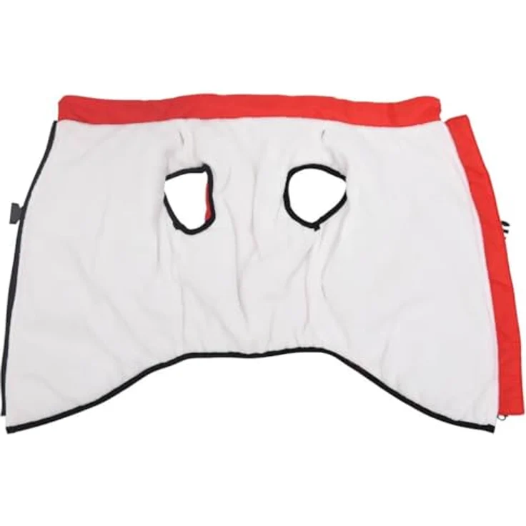 vidaXL Hundemantel mit Geschirr Wasserdicht Reflektierend Rot 6XL – Bild 5