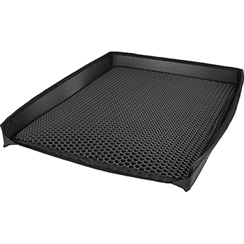 Littycat Katzenstreumatte 60x45cm - Zweilagig, Wasserdicht Mit Bienenwaben-Design