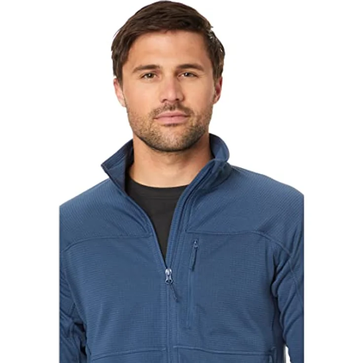 Fjällräven Abisko Lite Fleece Blau L Mann - Leicht, atmungsaktiv, aus recyceltem Polyester – Bild 4