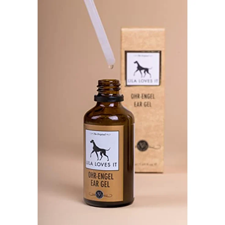 Ohrpflege für Hunde - natürlicher Entzündungsschutz, beruhigt und erfrischt, stärkt die Widerstandskraft empfindlicher Hundeohren, vegan, OHR-ENGEL von LILA LOVES IT, 50 ml – Bild 4