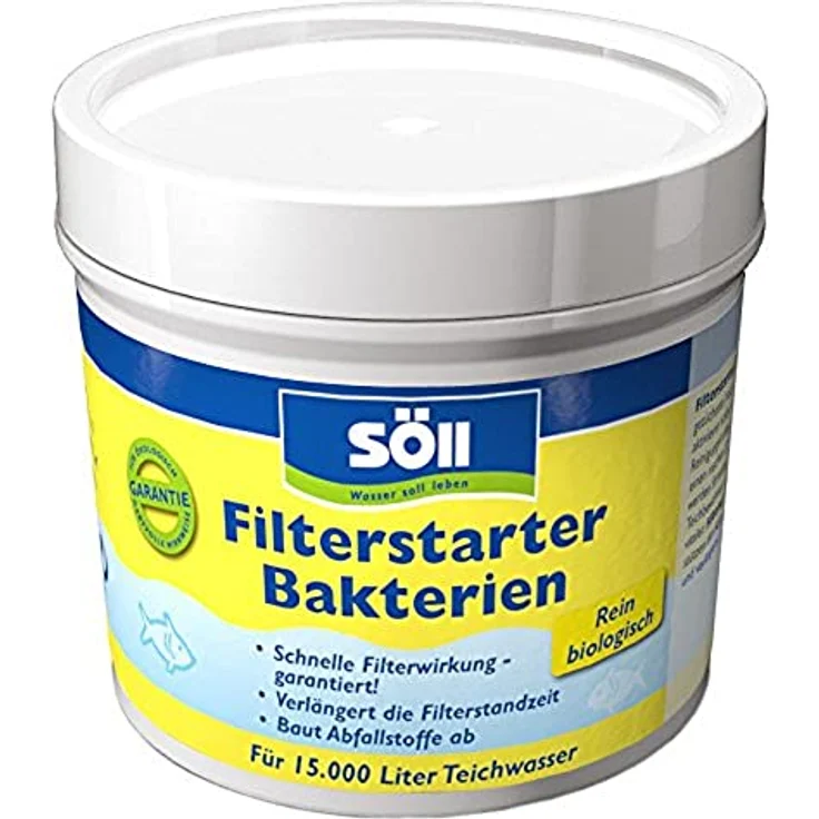 Söll 11602 FilterstarterBakterien - Aktivieren die Biologie im Teichfilter - 100 g – Bild 2