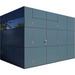 BERTILO Gartenhaus HPL 2, BxT: 345x236 cm, moderne Trespa-HPL-Platten, zweifarbig in Fassadenqualität, Farbe: variabel