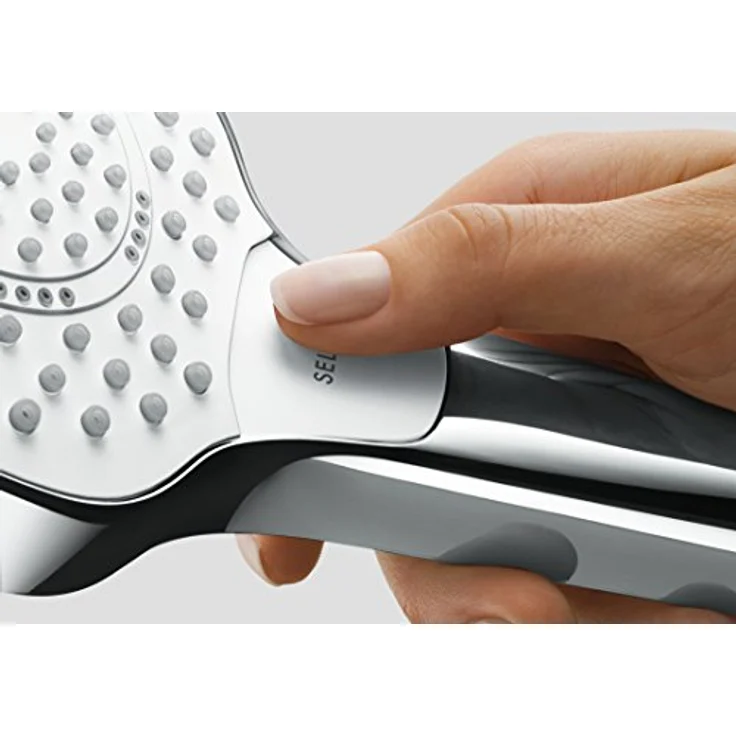 hansgrohe Duschkopf Croma Select S (Regendusche, 3 Strahlarten) weiß/chrom – Bild 5