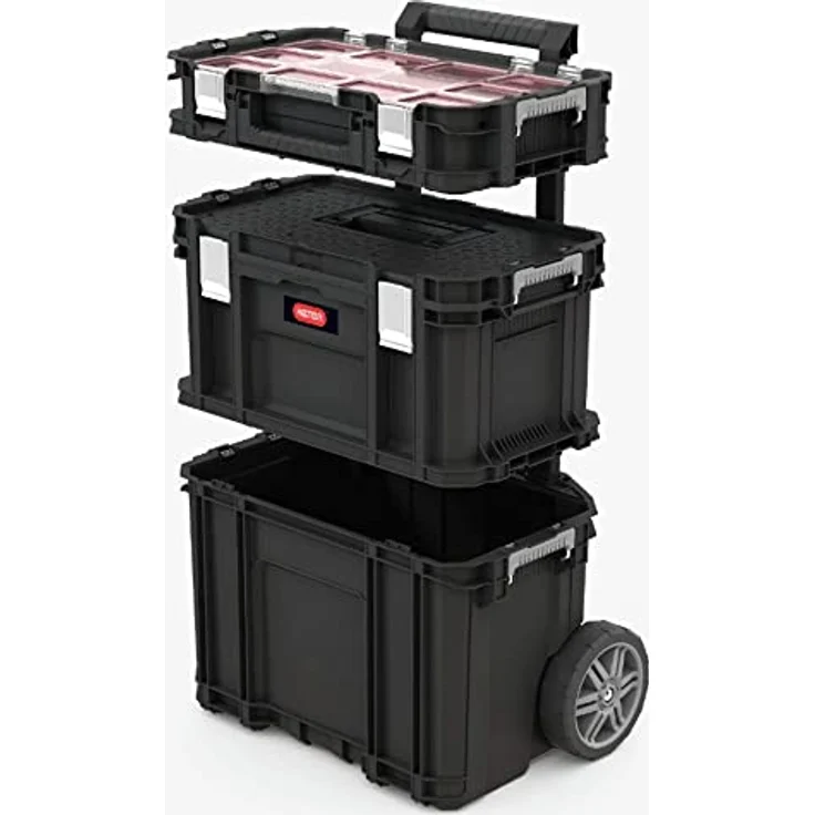 KETER 238273 Werkzeugkasten-Set Schwarz – Bild 4