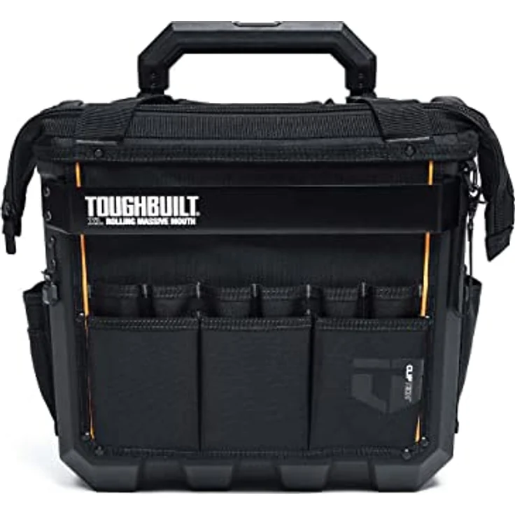 ToughBuilt CT-61-18 Rolltasche mit massiver Öffnung, 450 mm, robust und wasserfest, Schwarz – Bild 2