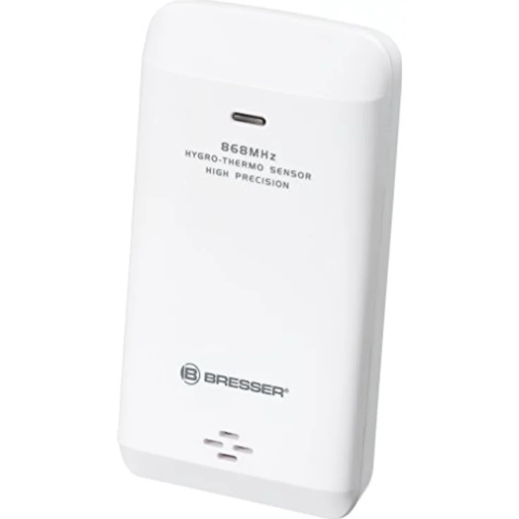 Bresser Thermo-/Hygro-Sensor 7 Kanal 868 MHz, batteriebetriebener Wetterstation-Sensor mit 150 m Reichweite und kompakter Bauweise – Bild 3