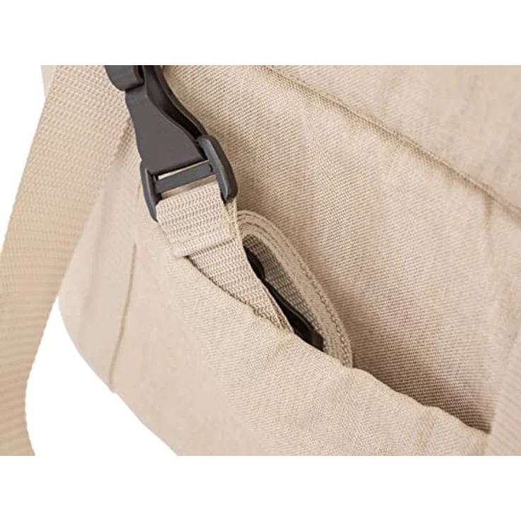 DOGGY Hundetasche, Hände frei Reisetasche mit Seitentaschen, Katzentasche, Beige, L: 25 x 43 x 27 cm - HAUSTIERFREUNDLICH, SAFE, LEICHT SAUBER ZU HALTEN – Bild 5