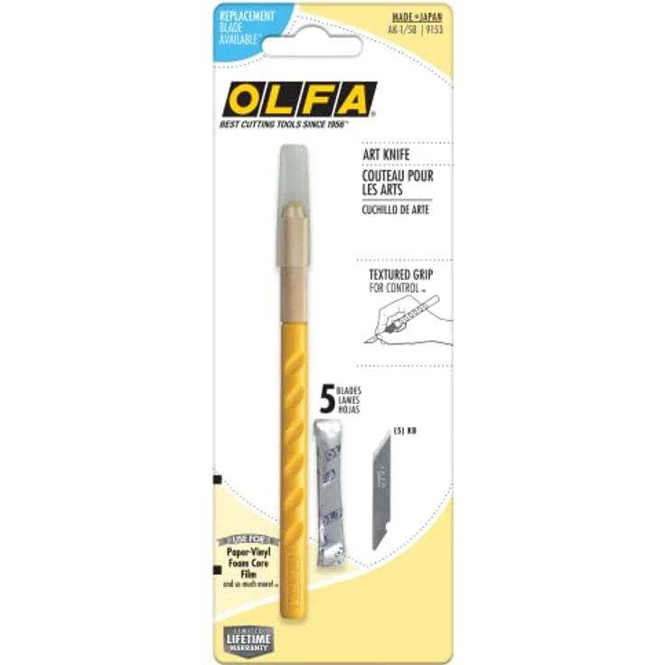 Präzisionsmesser f.Feinarbeiten m.25Klingen Klinge s.4000817744 OLFA – Bild 3