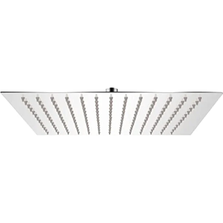vidaXL Duschkopf 30x30cm Eckig Kopfbrause Regendusche Regenbrause Brausekopf – Bild 1