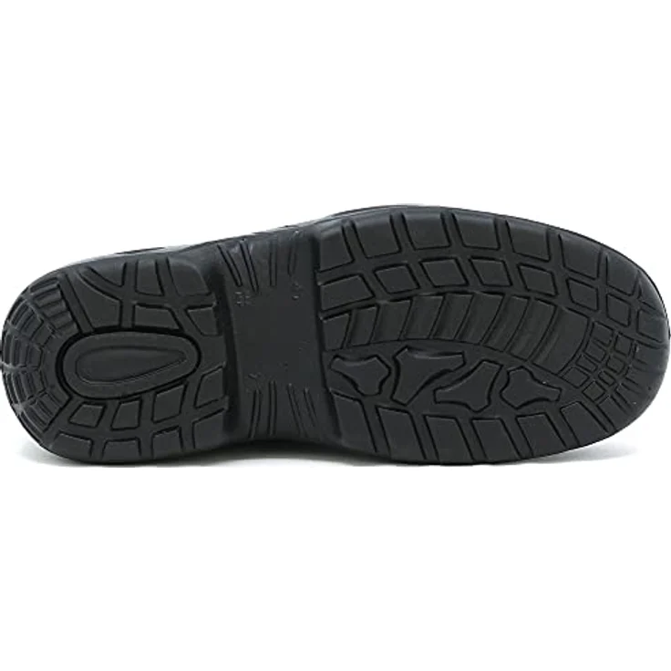 BASE B0177 Chester Top S3 Sicherheitsstiefel, nach EN ISO 20345:2012, Schwarz, Größe 42, Stahlkappe, atmungsaktives Nabutek Leder, profiliert mit AirTech Sohle – Bild 6
