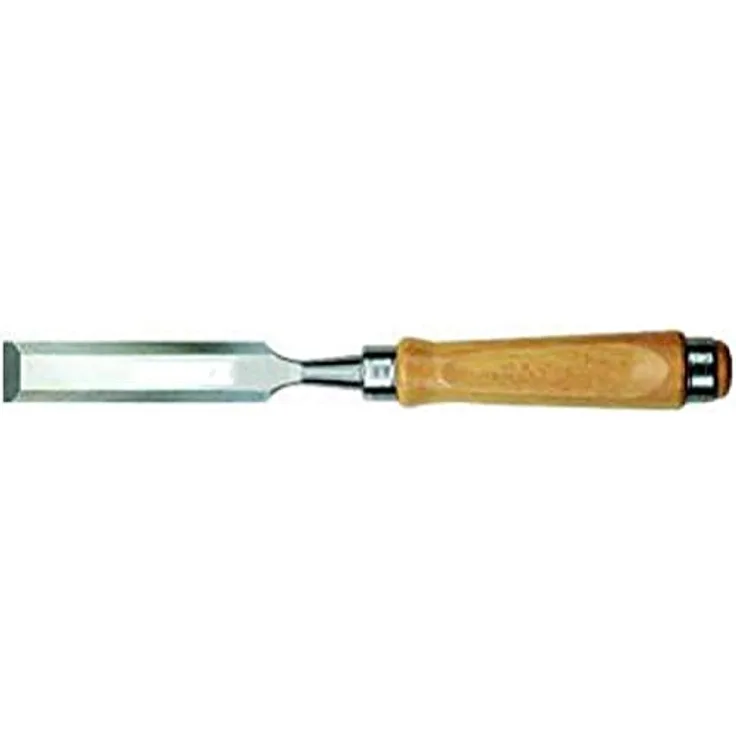 Ulmia 164-20 Stemmeisen, Stechbeitel (Plastik-Schneideschutz; Aufhängeöse; nach DIN 5139; Ovale Griff-Form; 20 mm; Gesamtlänge: 305 mm)