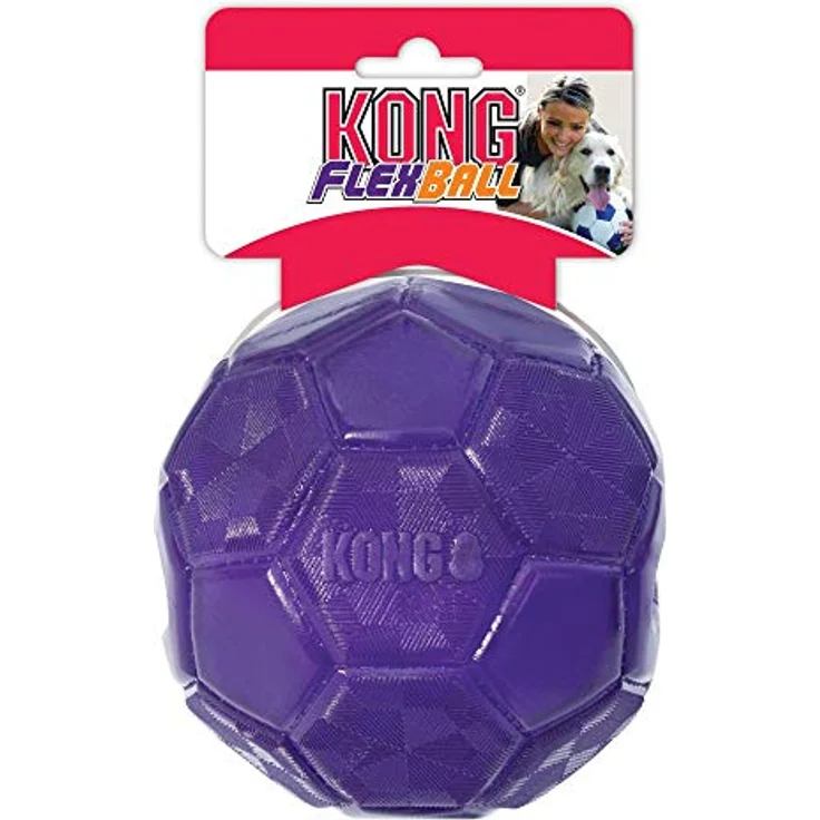 Kong Flexball für mittelgroße und große Hunde, All breeds of dog ,1 Stück (1er Pack) – Bild 3