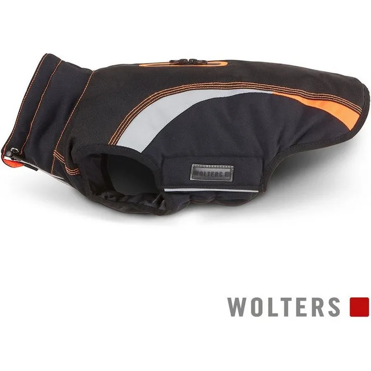 Wolters Hundemantel Outdoorjacke Xtra Strong, wasserdicht und atmungsaktiv, neon orange