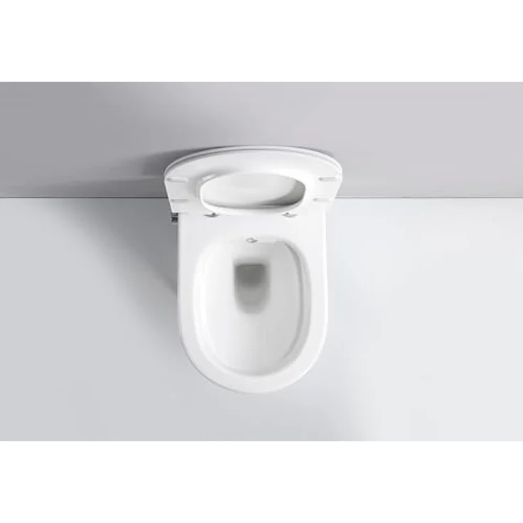 Glasdeals Taharet Dusch WC, modernes Tiefspül-WC mit Kalt- und Warmwasser Armatur, verstellbarer Düse und Soft-Close Sitz – Bild 3