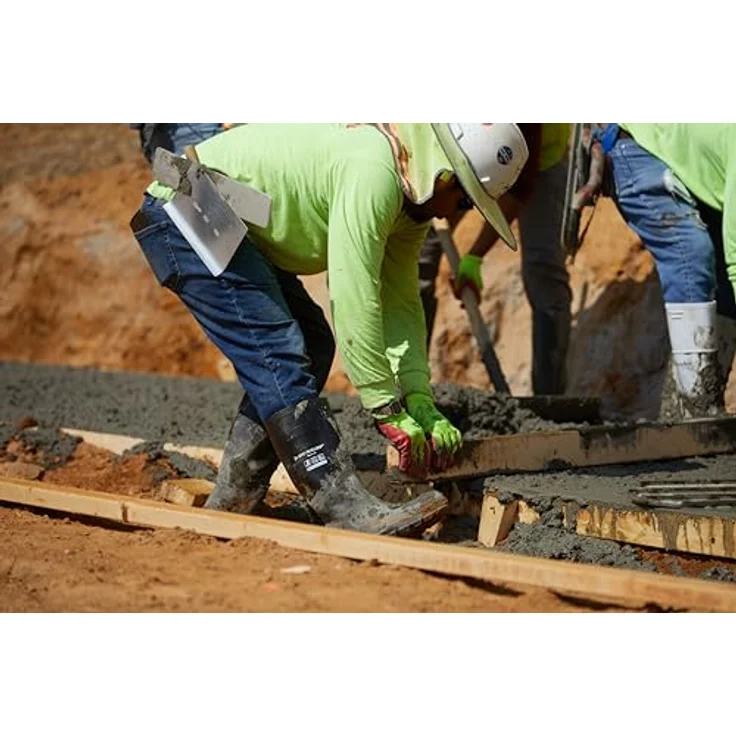 Dunlop Work-it full safety, Sicherheitsstiefel S5, wasserdicht, PVC, Größe 43, schwarz – Bild 9