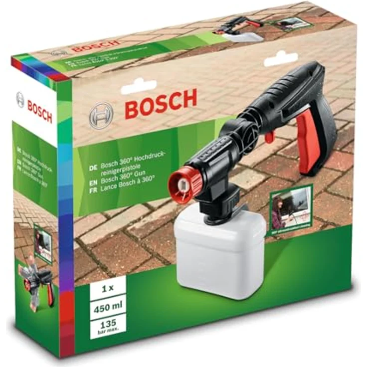 Bosch Home and Garden F016800536 360°-Düse für Bosch Hochdruckreiniger (EasyAquatak 100-110-120, UniversalAquatak 125-130-135) – Bild 3