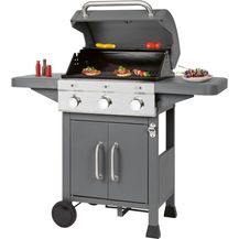 Image for ProfiCook Gasgrill, Gasgrill mit 3 Zonen inkl. Brenner (bis 450°C)