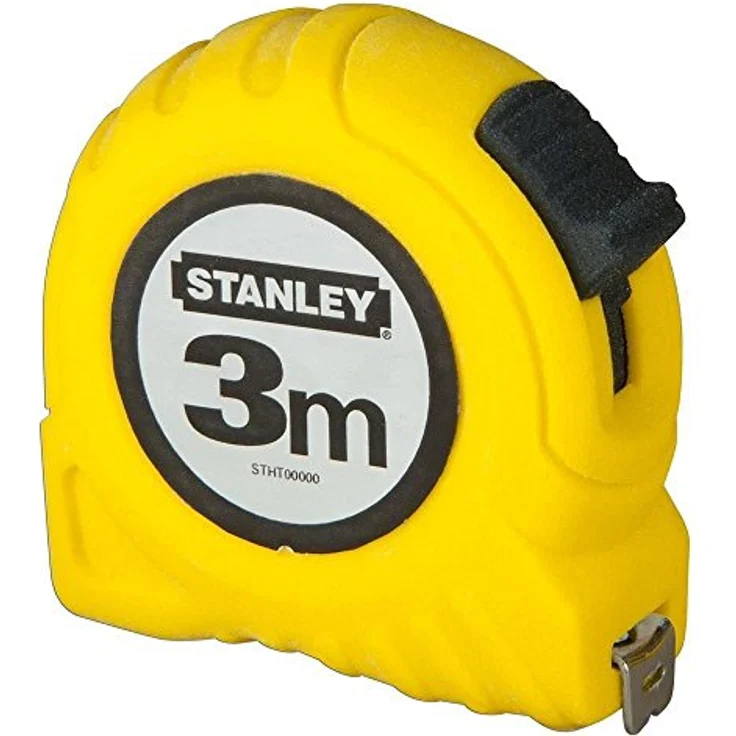 Stanley Bandmaß (3 m, extra-starkes gebogenes Band, Polymer-Schutzschicht, Endhaken dreifach vernietet) 1-30-487 – Bild 4