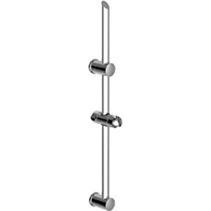 EISL DXZ-08 Wandstange SIGNO mit höhenverstellbarer Wandhalterung, 70 cm, Edelstahl verchromt, Chrom – Bild 4