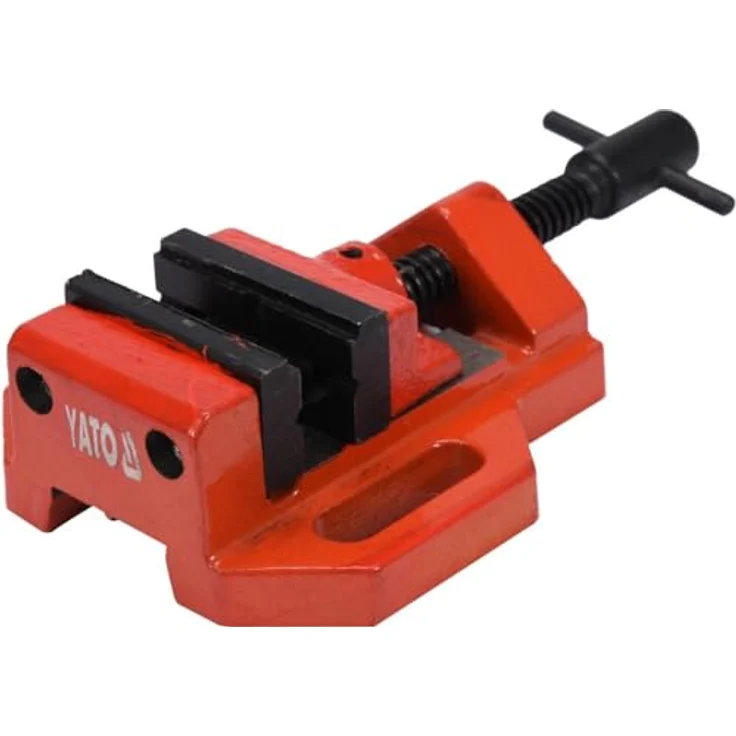 YATO MASCHINENSCHRAUBSTOCK 50mm, Gusseisen mit Stahlbacken, Spannabstand 80mm, max. Backenabstand 30mm – Bild 4