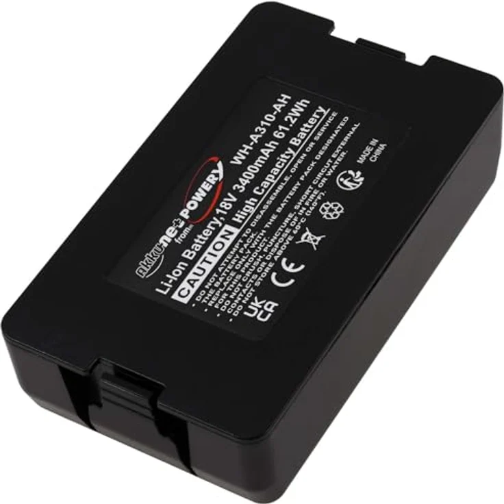 Powery XXL-Akku kompatibel mit Husqvarna Typ 590 21 42-03, 18V 3400mAh Li-Ion – Bild 1