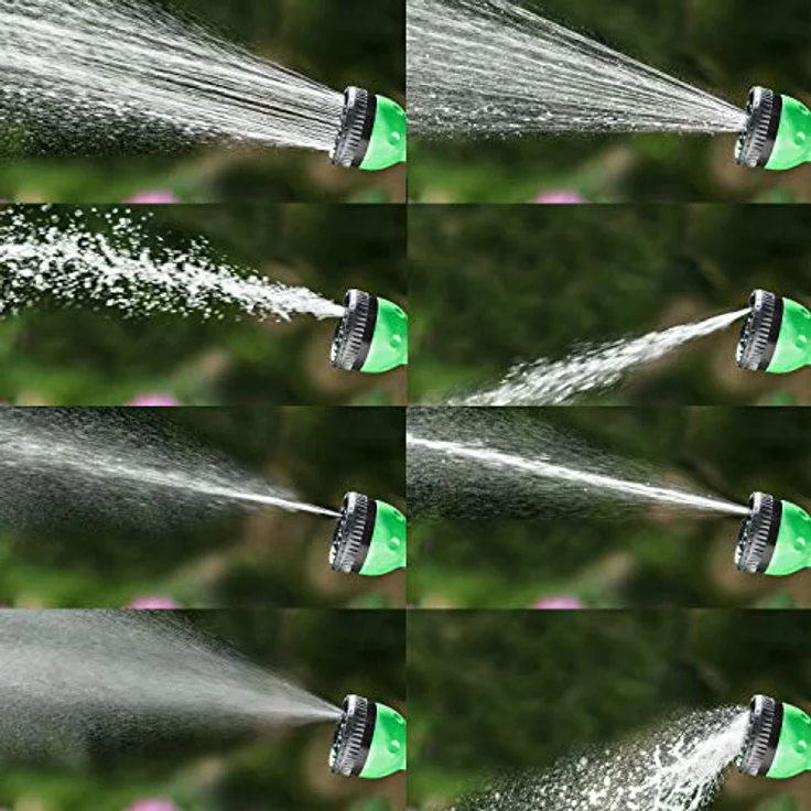 tillvex Flexibler Gartenschlauch Grün 30m Wasserschlauch dehnbarer Flexischlauch Wonder – Bild 2