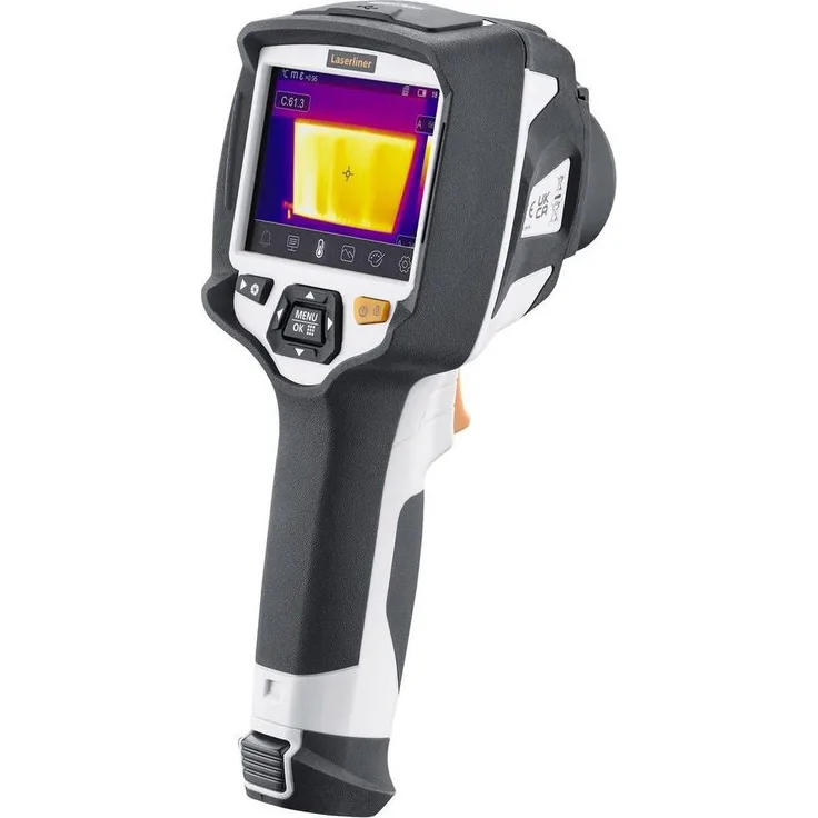 Laserliner ThermoCamera HighSense Wärmebildkamera -20 bis +650°C, 160 x 120 Pixel, 9Hz, hochauflösender Infrarot-Sensor zur präzisen Temperaturmessung und Analyse