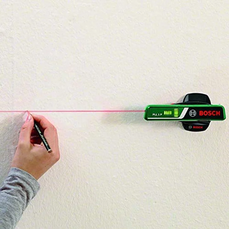 Bosch Laser-Wasserwaage PLL 1 P (Arbeitsbereich Linienlaser 5 m, Arbeitsbereich Punktlaser 20 m, im Karton) – Bild 7