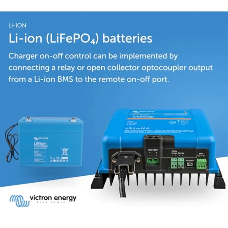 Victron Energy Phoenix Smart IP43 Ladegerät 12/50 (1+1), Bluetooth-fähig, für 2 Batteriebänke, 120-240V – Bild 5