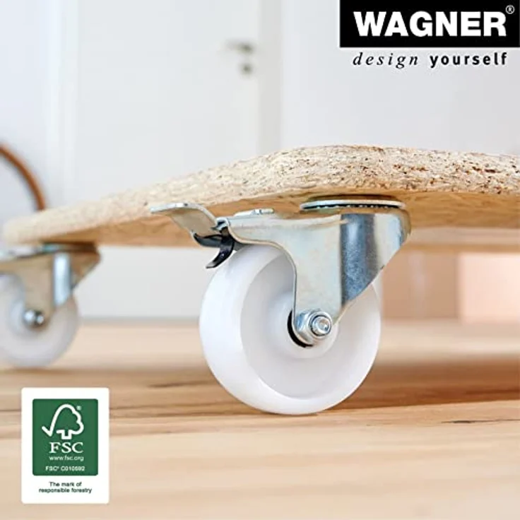 WAGNER Transporthilfe MM 1617, OSB 25 mm, 400 kg Tragkraft, 59 x 49 x 12 cm, CO2-neutral, formstabil, beste Beweglichkeit – Bild 4