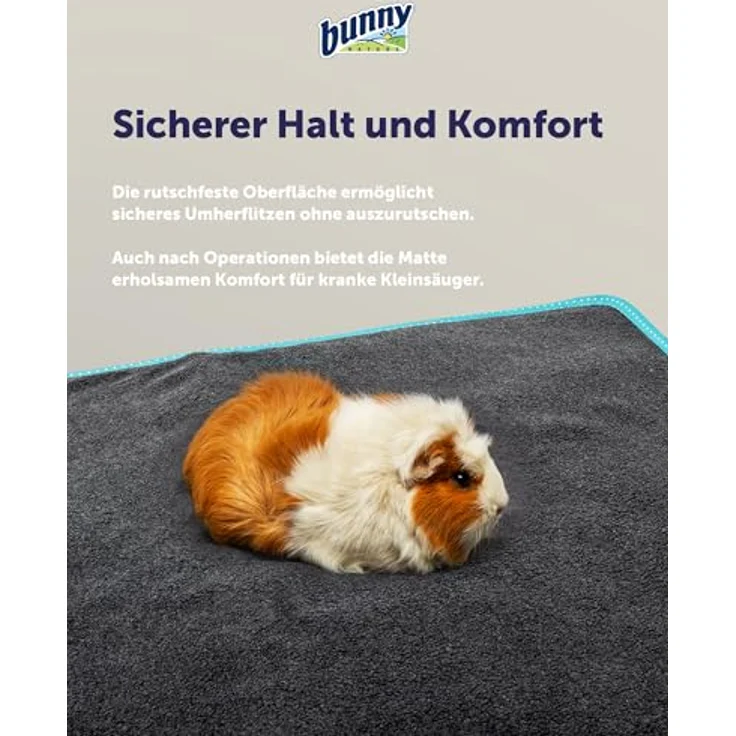 bunnyNATURE Bedding Easy Türkis - Waschbare PIPI-Pads für Meerschweinchen, Kaninchen - Weicher Fleece & Saugstarker Molton - Antiallergisch – Bild 5