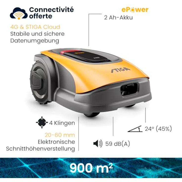Stiga, Mähroboter, STIGA A 750  – Bild 2