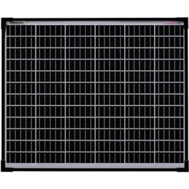 EnjoySolar enjoy solar® Solarpanel monokristallines Solarmodul 50W 36V, Schwarzer Rahmen, 182mm PERC-Zellen, Wirkungsgrad über 23,1% – Bild 1