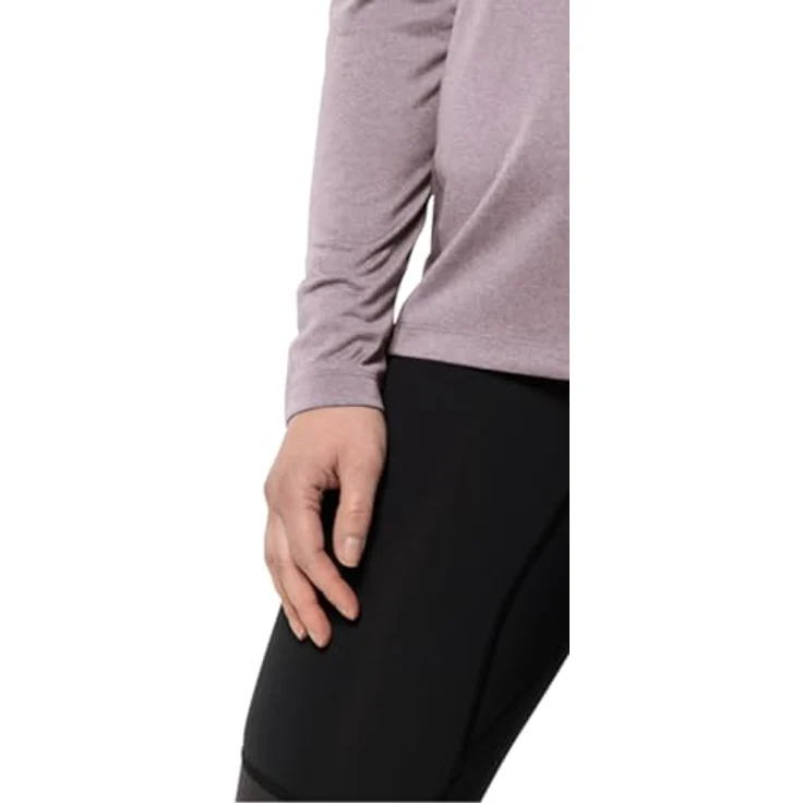 Jack Wolfskin Sky Thermal L/S W, Damen Langarmshirt mit aktivem Feuchtigkeitsmanagement, Violett, (XXL) – Bild 5