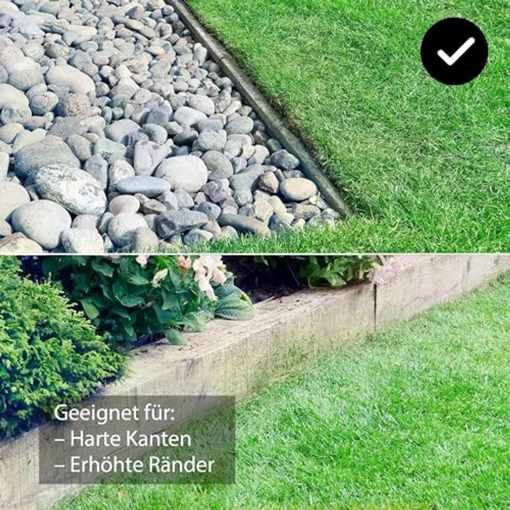 Lawnmaster OcuMow, kabelloser Mähroboter mit 2Ah Akku, stufenlose Schnitthöhenverstellung, für Rasenflächen bis 80 m² – Bild 2