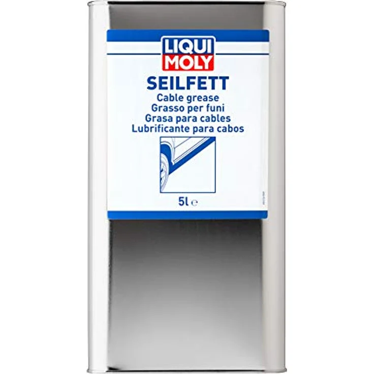 LIQUI MOLY Seilfett | 5 L | Schmierfett | Karosserieschutz | Unterbodenschutz | Art.-Nr.: 6124 – Bild 1