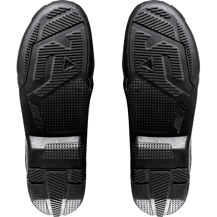 Leatt GPX 5.5 FlexLock, Motorrad-Sohlen mit Ergonomie und hervorragendem Grip, schwarz