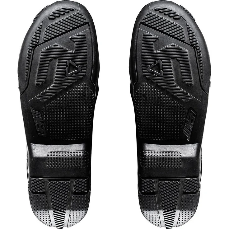 Leatt GPX 5.5 FlexLock, Motorrad-Sohlen mit Ergonomie und hervorragendem Grip, schwarz