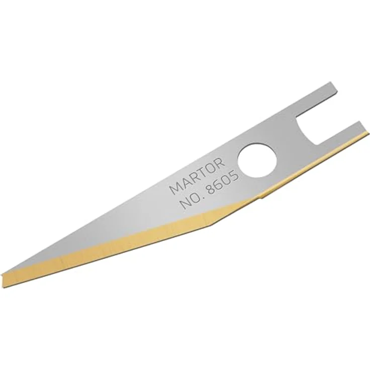 Martor GRAFIKKLINGE NR. 8605.65, Ersatzklinge für Cuttermesser, Spezialschliff, 100 Stk. – Bild 2