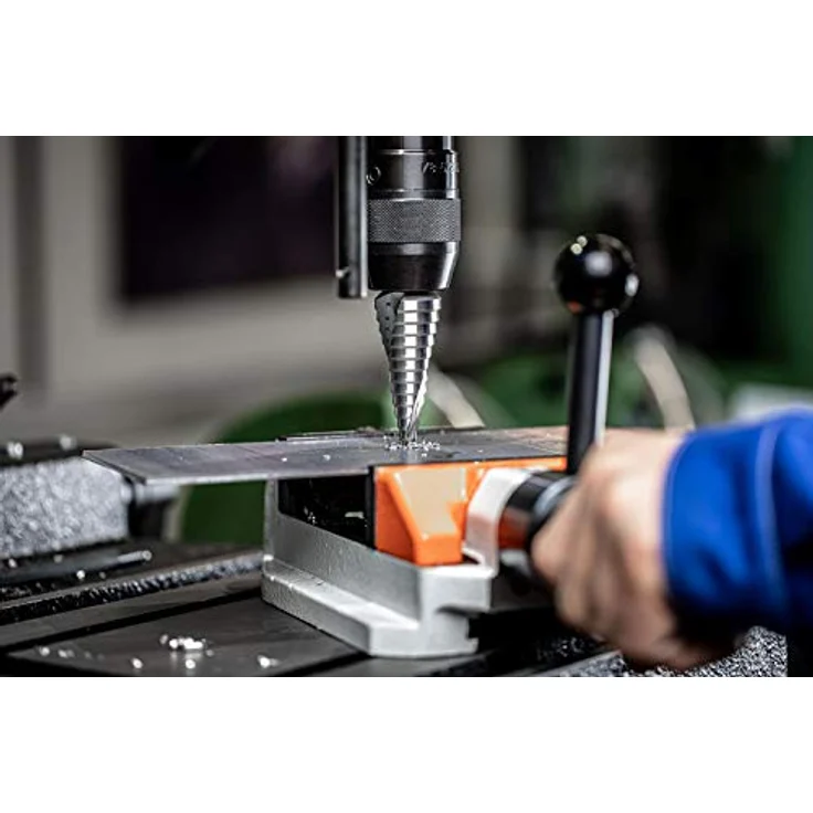 PFERD HSS Stufenbohrer 25201037 4 - 20mm, für Metallbearbeitung mit Dreiflächenschaft, 1 Stück – Bild 8