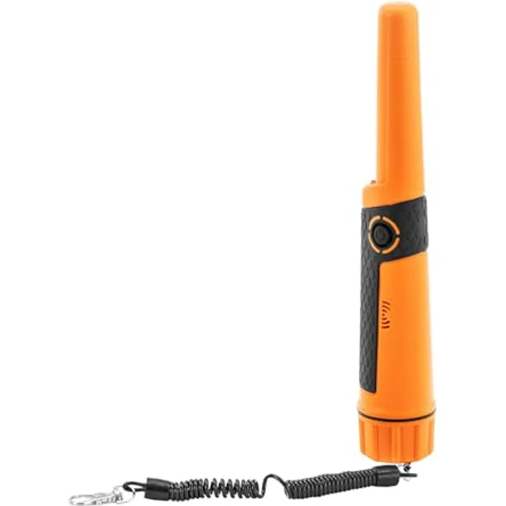 Steinberg Systems Metalldetektor Pinpointer 360° LED Metallsuchgerät - 20 cm Ortungstiefe, 4,5 cm Durchmesser, LED-Taschenlampe – Bild 4