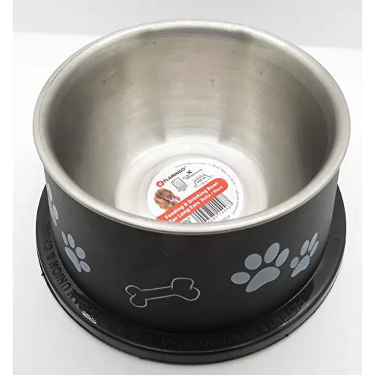 Flamingo - Kena-Schüssel ø13 cm. 640 ml. für langohrige Hunde. - FL-520526