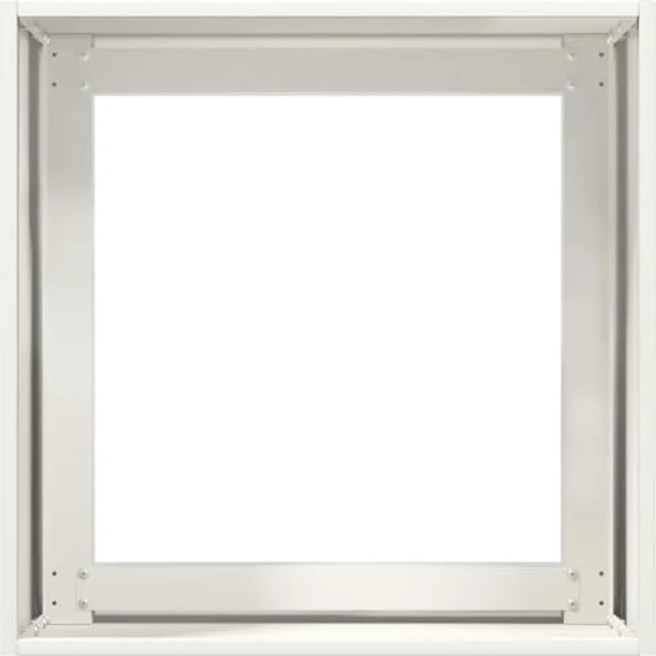 vidaXL Pflanzkübel Weiß 40x40x40 cm Kaltgewalzter Stahl, Großes Hochbeet für Garten und Terrasse – Bild 5