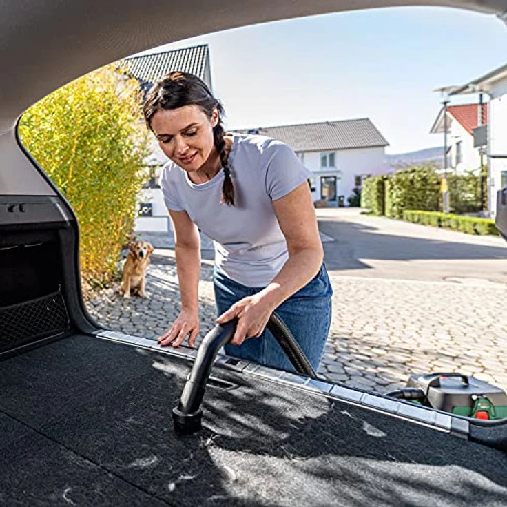 Bosch Home and Garden Akku Nass- und Trockensauger AdvancedVac 18V-8 (ohne Akku, 18 Volt System, mit Zubehörset, im Karton) – Grün – Bild 3