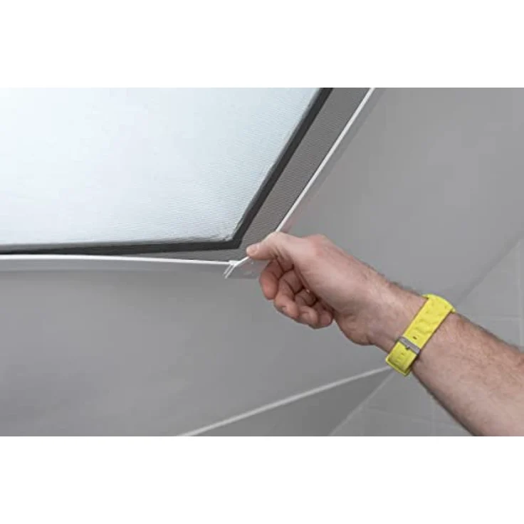 Schellenberg Insektenschutz Magnetrahmen MAGNETIC 80 x 140 cm, weiß – Bild 3